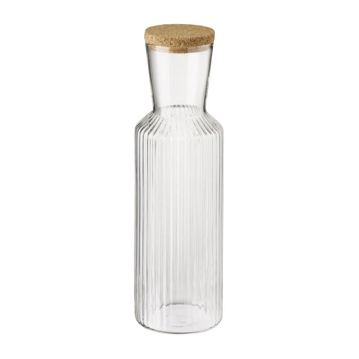 275(H)x90(Ø)mm. Material: Glass. Cork Lid
