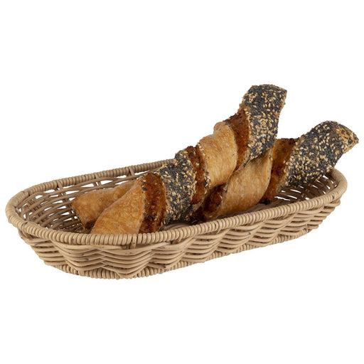 APS Cove Oval Basket Beige 280x160mm APS