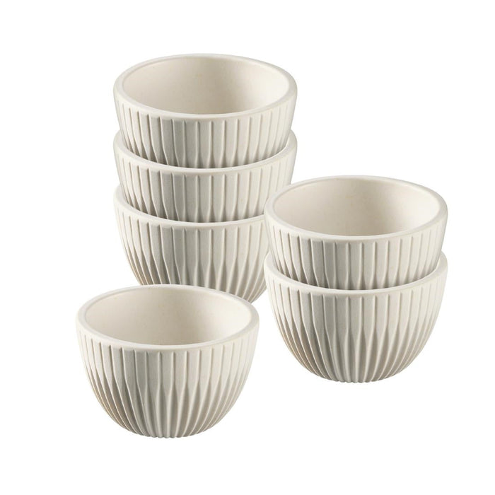 APS Lineo Dip Bowls White 30ml (6 Pack) APS