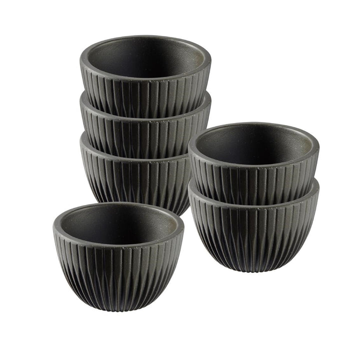 APS Lineo Dip Bowls Brown 30ml (6 Pack) APS