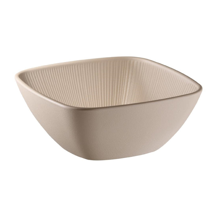 195(L)x195(W)x80(H)mm. Material: Melamine. Shatterproof