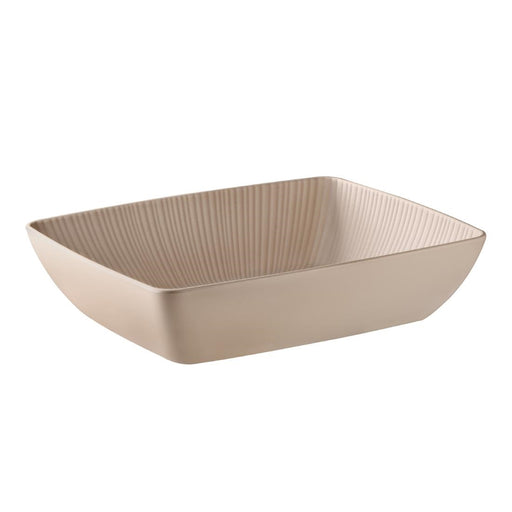 325(L)x265(W)x75(H)mm. Material: Melamine. Shatterproof