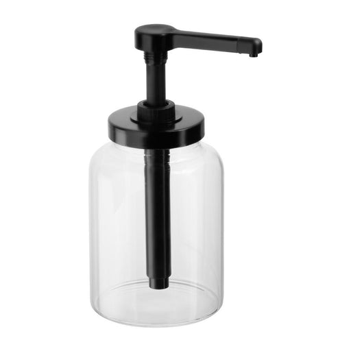 270(H)x130(Ø)mm. Material: Glass & Polypropylene