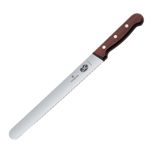 Victorinox Wavy Slicing Knife Wooden 25cm Victorinox