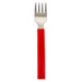Amefa Select Straight Dessert Forks Red (12 Pack) Amefa