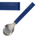 181(L)mm. 18/10 Stainless Steel. Blue Polypropylene Handles