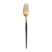 Amefa Soprano Table Forks Black & Gold (12 Pack) Amefa