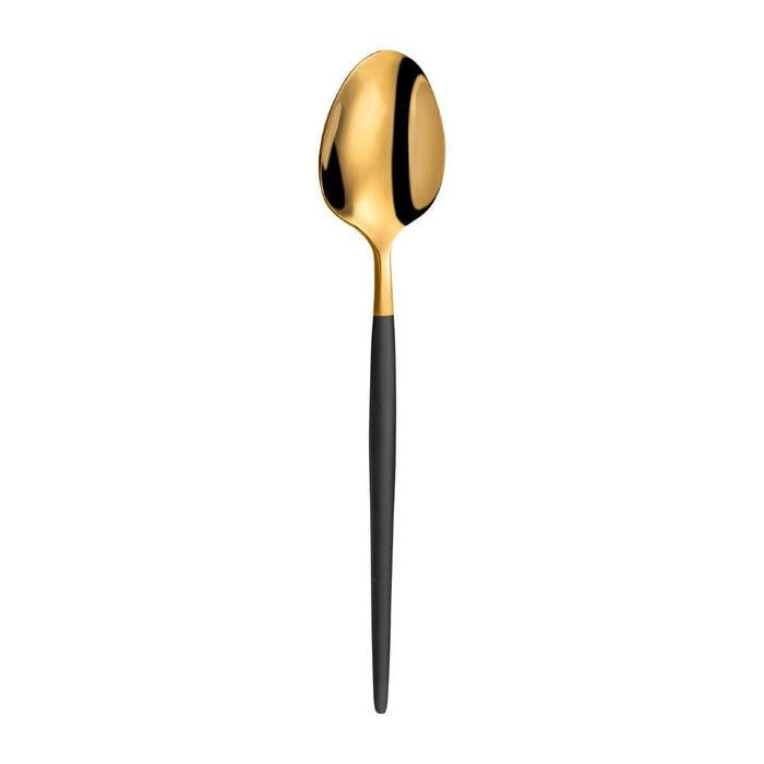 Amefa Soprano Dessert Spoons Black & Gold (12 Pack) Amefa