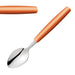 195(L)mm. 18/0 Stainless Steel. Orange Handles