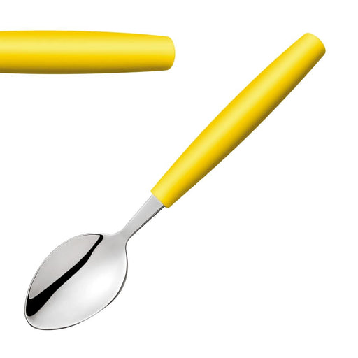 195(L)mm. 18/0 Stainless Steel. Yellow Handles