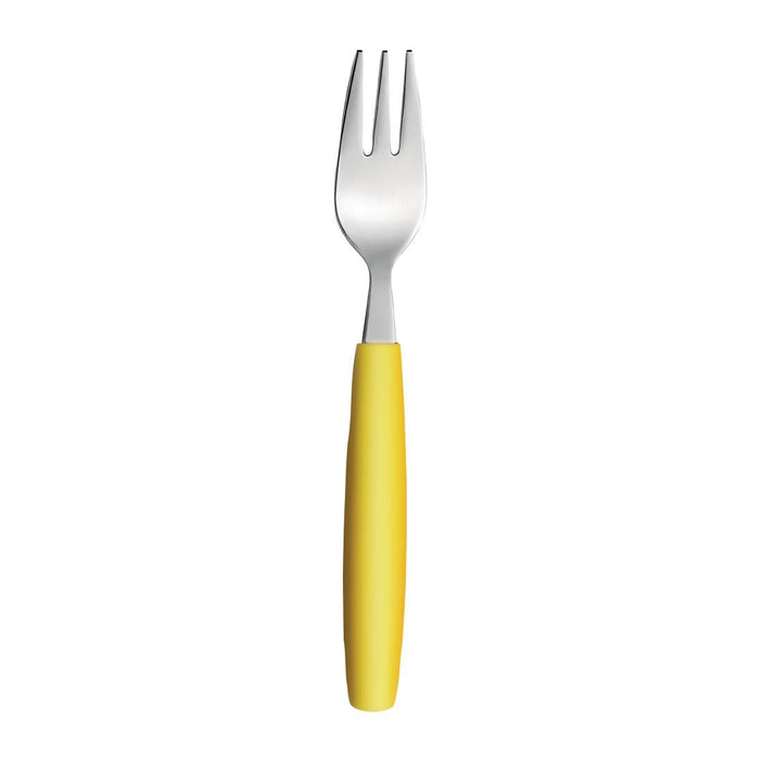 Amefa PIXEL Cake Forks Yellow (12 Pack) Amefa