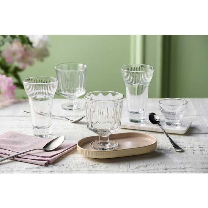 La Rochere Calanque Dessert Dish/Sundae Glasses 220ml/7.75oz (6 Pack) La Rochere