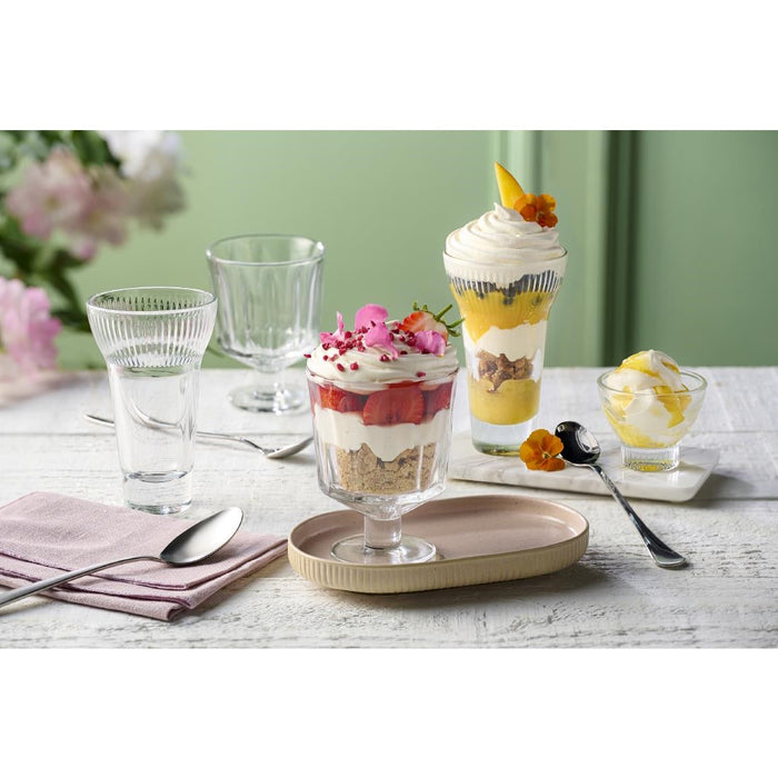 La Rochere Calanque Dessert Dish/Sundae Glasses 220ml/7.75oz (6 Pack) La Rochere
