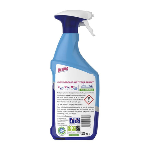 Deepio Professional Degreaser Spray 800ml (6 Pack) P&G Professional