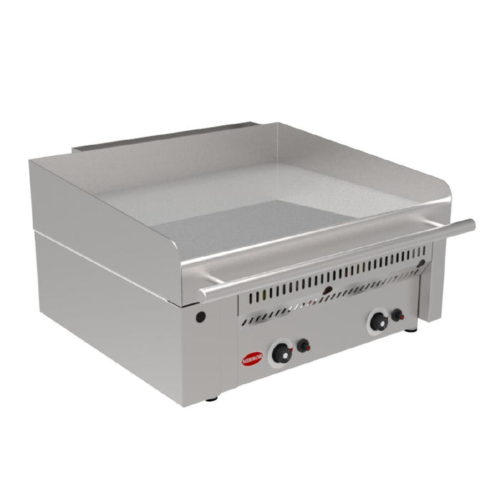 Gas. 20kW. 600mm wide chromed plate