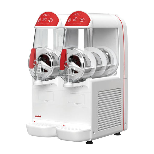 740W. Bowl capacity: 2x 10Ltr