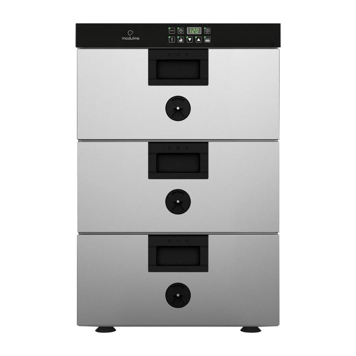 Moduline CSD003E Slimline Countertop 3 Drawer Cook & Hold Oven Moduline