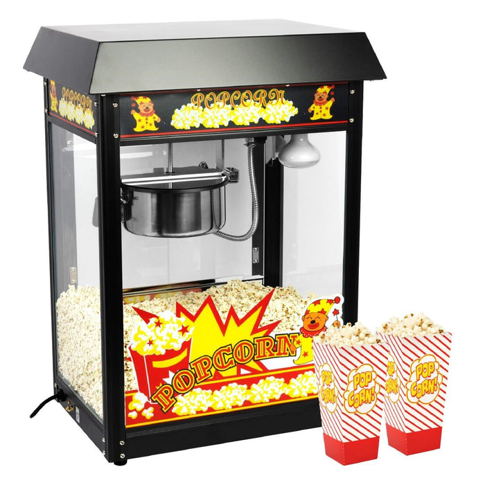 Haxro HX8380 Popcorn Machine Black Haxro