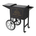 Haxro HX8588 Popcorn Machine and Cart Black Haxro