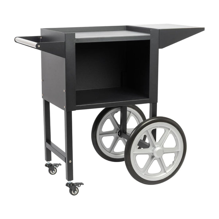 Haxro HX8588 Popcorn Machine and Cart Black Haxro