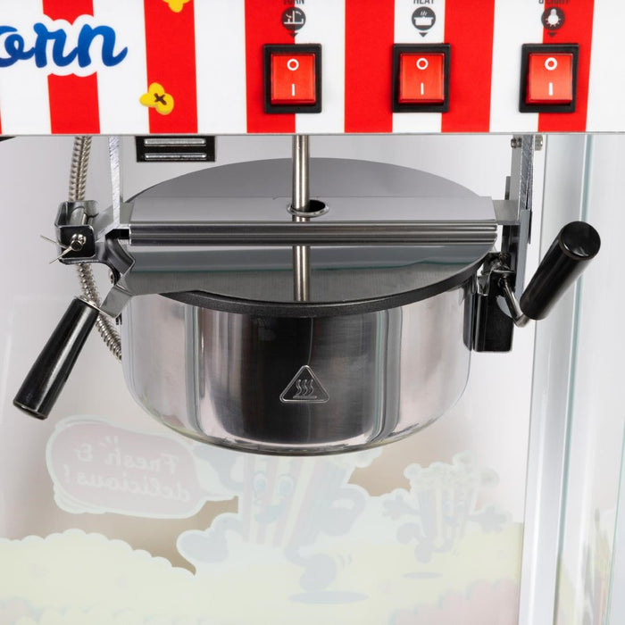 Haxro HX8590 Popcorn Machine White Haxro