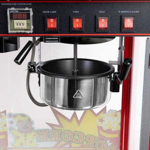 Haxro HX8872 Popcorn Machine with 2 Shelves Haxro