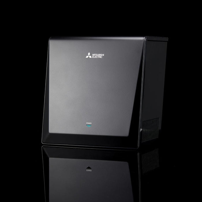 Mitsubishi Jet Towel Wave u02 Smart Hand Dryer Black Mitsubishi