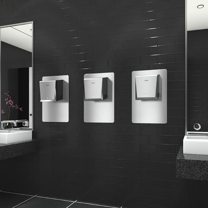 Mitsubishi Jet Towel Wave u02 Smart Hand Dryer White Mitsubishi