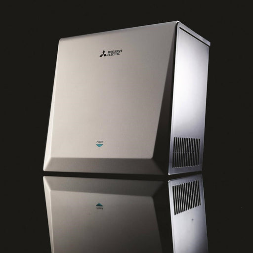 Mitsubishi Jet Towel Wave u02 Smart Hand Dryer - Silver Mitsubishi