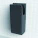 Mitsubishi Wave i01 Jet Towel Slim Heated Hand Dryer Black Mitsubishi