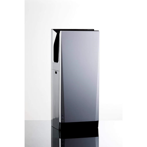 Mitsubishi Wave i01 Jet Towel Slim Heated Hand Dryer Silver Mitsubishi