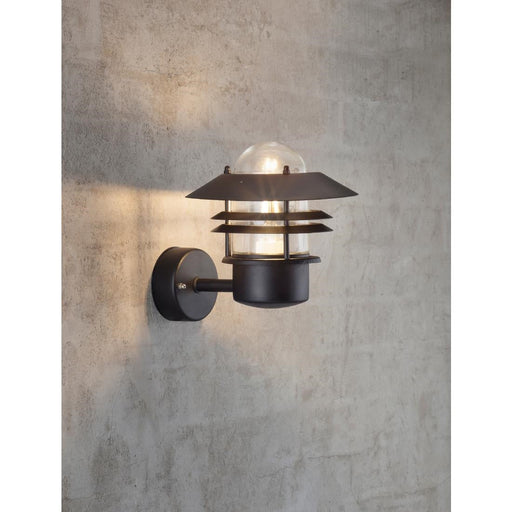 Nordlux Blokhus Up Outdoor Wall Light Black Nordlux