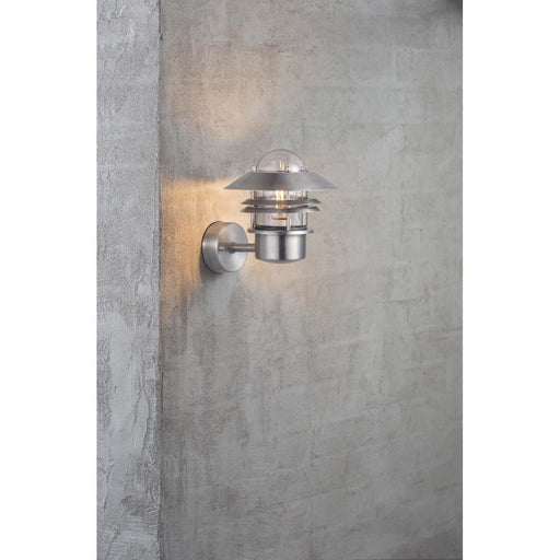 Nordlux Blokhus Up Outdoor Wall Light Galvanised Nordlux