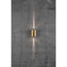 Nordlux Canto 2 Outdoor Wall Light Brass Nordlux