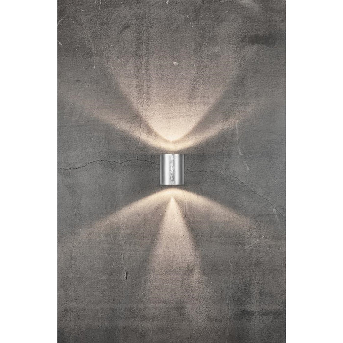 Nordlux Canto 2 Outdoor Wall Light Galvanised Nordlux