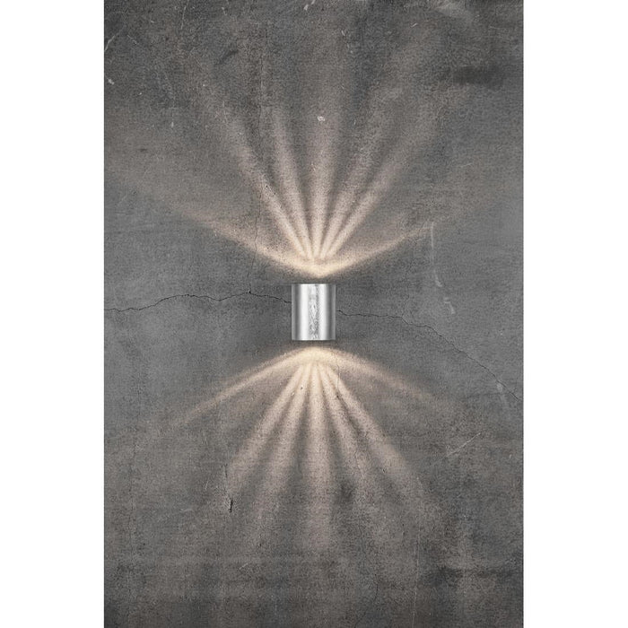 Nordlux Canto 2 Outdoor Wall Light Galvanised Nordlux