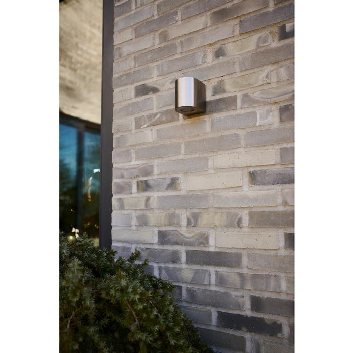 Nordlux Canto 2 Outdoor Wall Light Stainless Steel Nordlux