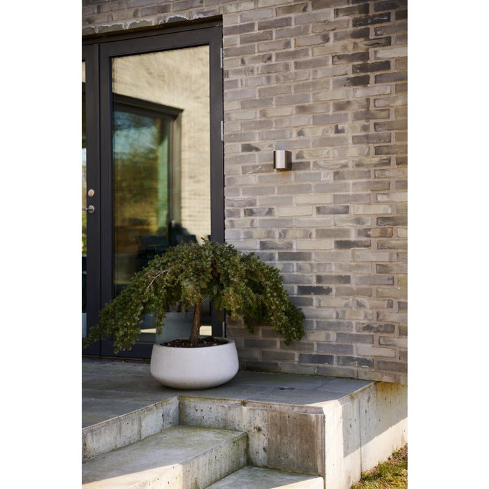 Nordlux Canto 2 Outdoor Wall Light Stainless Steel Nordlux