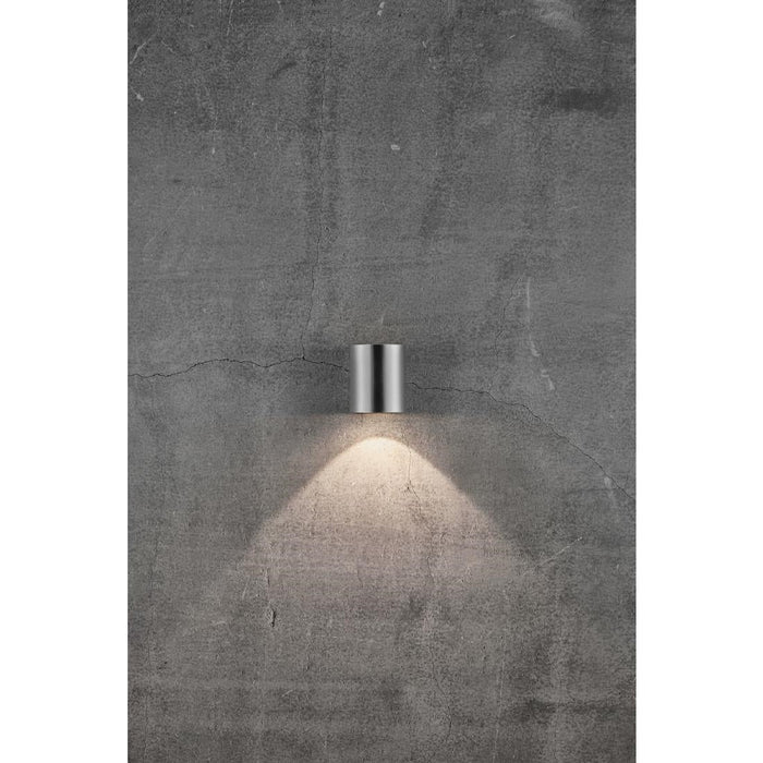 Nordlux Canto 2 Outdoor Wall Light Stainless Steel Nordlux