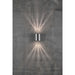 Nordlux Canto 2 Outdoor Wall Light Stainless Steel Nordlux