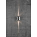 Nordlux Canto 2 Outdoor Wall Light Stainless Steel Nordlux