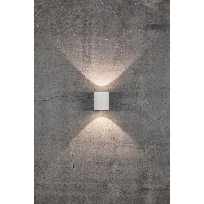 Nordlux Canto 2 Outdoor Wall Light White Nordlux