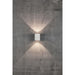 Nordlux Canto 2 Outdoor Wall Light White Nordlux