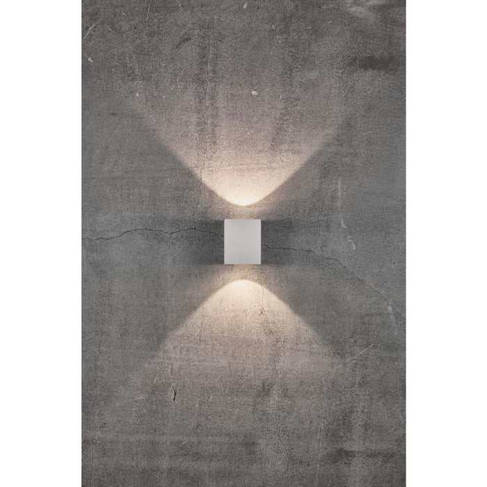 Nordlux Canto Kubi 2 Outdoor Wall Light White Nordlux