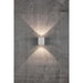 Nordlux Canto Kubi 2 Outdoor Wall Light White Nordlux