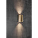 Nordlux Canto Maxi 2 Outdoor Wall Light Brass Nordlux