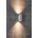 Nordlux Canto Maxi Kubi 2 Outdoor Wall Light Galvanised Nordlux