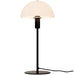 Nordlux Ellen 20 Indoor Table Lamp Black, Glass Shade Nordlux