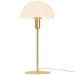 Nordlux Ellen 20 Indoor Table Lamp Brass, Glass Shade Nordlux