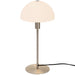 Nordlux Ellen 20 Indoor Table Lamp Brushed Steel, Glass Shade Nordlux